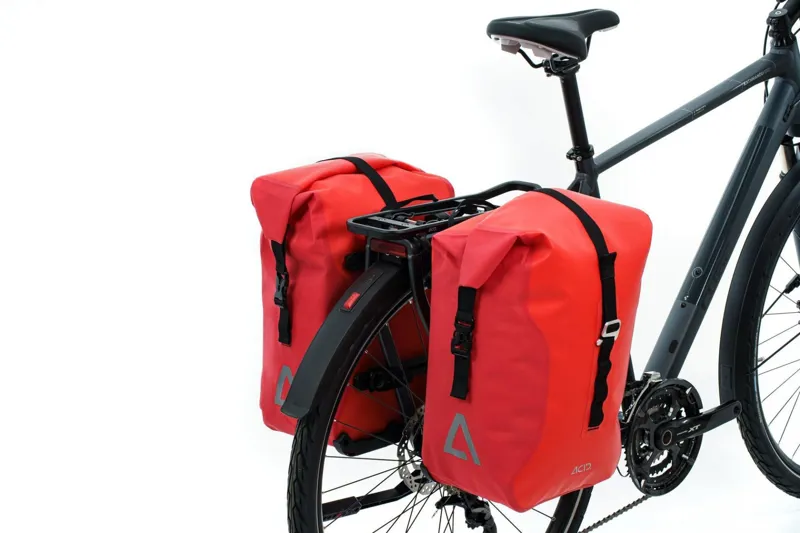 Acid Travlr Pro 2x20L Pannier Bags in Flame/Black-4